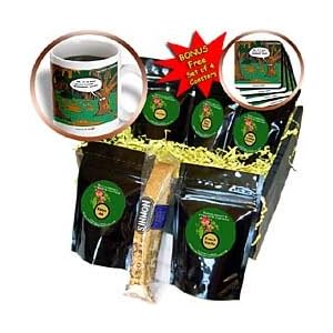 Londons Times Funny Society Cartoons - Forrest Gunk - Coffee Gift Baskets - Coffee Gift... by 3dRose LLC