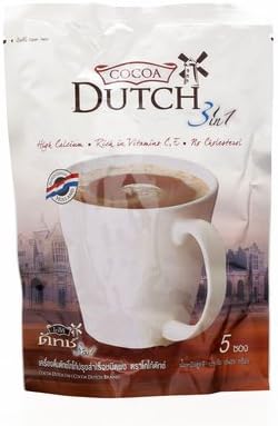 Cocoa Dutch Cocoa 3in1 25g. Pack 5sachets thailand