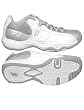 Prince T10 Tennis Shoes (Junior) White/Silver