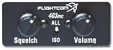Flightcom 403mc Voice Activated Panel Mount Aviation Intercom Flightcom 403mc Voice Activated Panel Mount Aviation Intercom