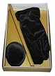 Ear Mitts and Great Gloves!TM Gift Set: Black Velvet Gloves and Ear Mitts