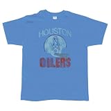 Houston Oilers - Distressed Logo Soft T-Shirt