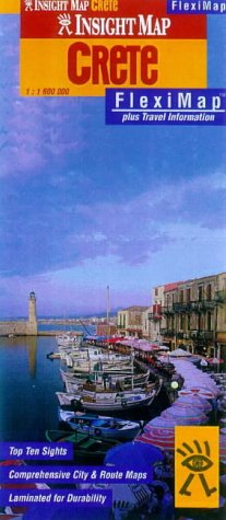 City Travel Guides Discounted  Search : Crete Insight Fleximap (Insight Flexi Map)