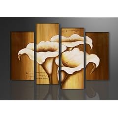 Bilder auf Leinwand Blume 130 x 80 cm Modell-Nr. XXL 6168 Bild fertig gerahmt auf echtem Holzrahmen riesig. Ausf�hrung Kunstdruck als Wandbild auf Rahmen. Viele weitere Wandbilder in unserem Amazon H�ndlershop.