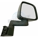 2003, 2004 Jeep Wrangler Sahara Passenger Side Mirror Head Assembly - Manual Full... by Jkdautoparts