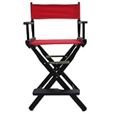 Counter-Height Director's Chair - Black Frame