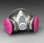 3M 51916 Multi Gas / Vapor / P100 Half-Face Respirator Gas Mask