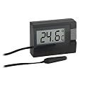 TFA Dostmann 30.2018.01 Digitales Thermometer, schwarz