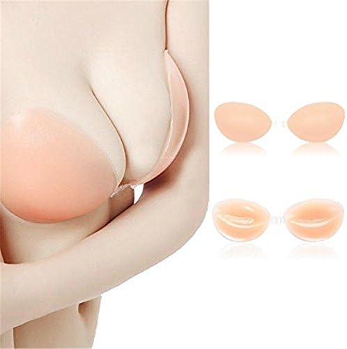 NEW 3D Style Design More Push Up Reusable Strapless Self Adhesive Silicone Invisible Push-up Bra, Fashion Sexy Nubra