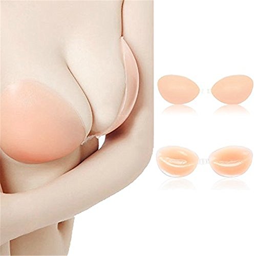 NEW 3D Style Design More Push Up Reusable Strapless Self Adhesive Silicone Invisible Push-up Bra, Fashion Sexy Nubra