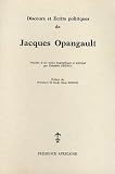 Discours et Ecrits politiques : Pr�c�d�s d'une Notice biographique et politique