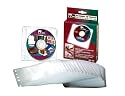 Double Sided CD/DVD Pockets - Each Pocket holds 2 CD/DVD's
