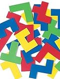 PENTOMINOES 1 SET 12 PLASTIC PIECES