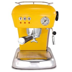 Ascaso DR.112 Dream 16-Bar-Pump Espresso Machine, Sun Yellow by Ascaso