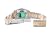 Rolex Mens 2 Tone Datejust Blue Dial Oyster Band from Rolex