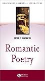 Romantic Poetry (Blackwell Essential Literature)