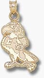 Eastern Michigan Eagles Eagle Pendant - 14KT Gold Jewelry