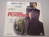 NOTHING PERSONAL laserdisc