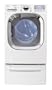 LG : DLEX3001W 27in Front-Load Electric Dryer - White
