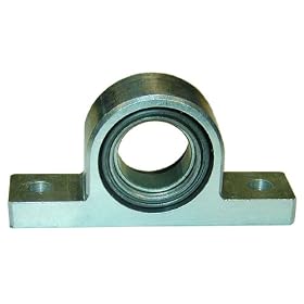 Spyraflo PB4-1000-HT Self-Aligning, High Performance, High Temperature, Teflon-Bronze Bearing With 1" Inner Diameter Aluminum Pillow-Block