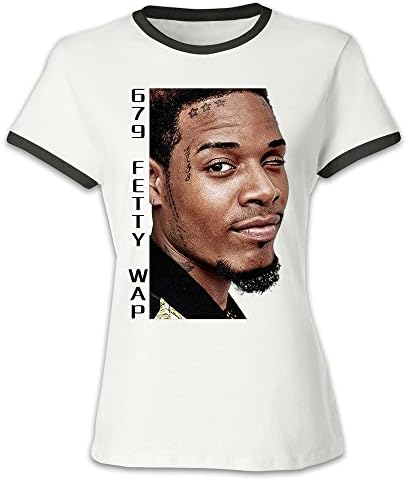 DINGZHITIXU Women's Fetty Wap Creative T-shirt