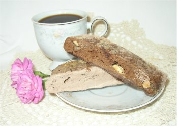 8 pieces CHOCOLATE TIRAMISU Biscotti by Chocolate Cookies