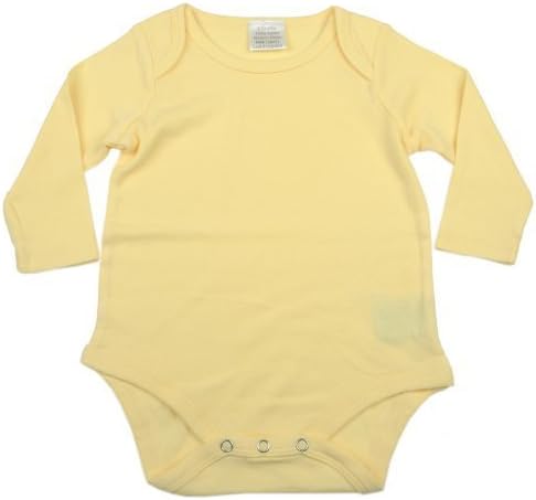 KidzStuff Insect Repellant Long-Sleeved Onesies, Yellow, 0-3 Months by KidzStuff
