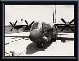 Ac-130 Gunship,, Framed Art Print by National Archive