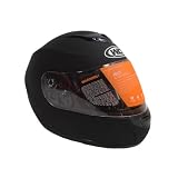 WLT Matte Black Full Face DOT Motorcycle Helmet