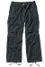 Vintage Paratrooper Cargo Pants, Washed for a Retro Look and Feel -Chocolate Brown