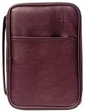 The Cordova Vinyl Collection Bible Cover: Burgundy, Extra-Large