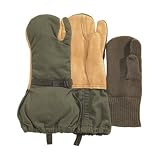 GI. Leather Trigger Finger Mittens by 