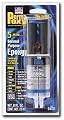 Permatex 84101 PermaPoxy 5 Minute General Purpose Epoxy -- Crystal Clear