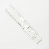 松重オリジナルMK622W−17 17mm 牛革マット型押し 白色