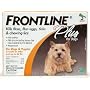 Frontline PLUS Orange for Dogs 0-22 lbs  3 MONTH