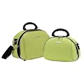 Luca Vergani 2-pc. Cosmetic/Toiletry Bag Set - Green