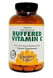 Country Life Buffered Vit C w/rose hips and citrus bio 500/100 mg, 100 Tablets