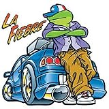 Puerto Rico Frog/Car Womens Scoop Neck T-Shirt