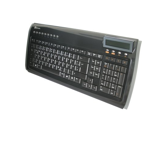 Zignum Multimedia Tastatur 7350 (franz&ouml;sisches Layout, 9 Hotkeys, USB) schwarz Preisvergleich
