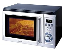 Sanyo EM-Z2100GS Microwave Oven with Built-In Grill, Black and Stainless Steel