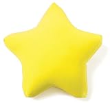 Mogu Star 14-By-14-Inch Decorative Pillow, Yellow