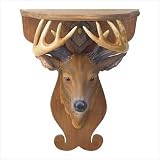 DEER TROPHY HUNTING SHELF LODGE OR CABIN RUSTIC DECOR