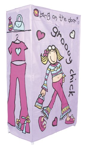 Childrens Toyshop  Kitchen & Housewares : Groovy Chick Zipperobe & Hanging Unit
