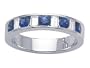1.15 cttw Karina B(tm) Genuine Sapphire Band LIFETIME WARRANTY