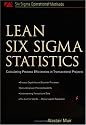 Lean Six Sigma Statistics: Calculating Process Efficiencies in Transactional Project (Six Sigman Operational Methods)
