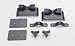 Kargo Master Safari Roof RackRack AccessoryAx or Shovel Mount Brackets for Safari Rack