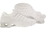 Nike Shox NZ Mens Running Shoes [378341-128] White/White Mens Shoes 378341-128-8.5