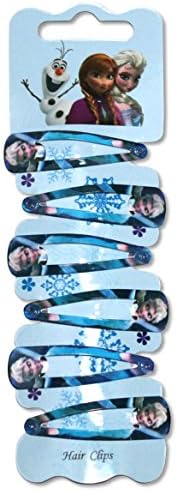 Frozen Elsa Metal Hair Clip Jewelry 6pcs Set