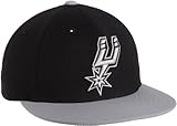 NBA Men's Snap Back Hat - Nf37Z, San Antonio Spurs, One Size , San Antonio Spurs , Black/Silver