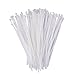 eBoot 100 Pack 10 Inch Self-locking Zip Ties Nylon Cable Ties, White